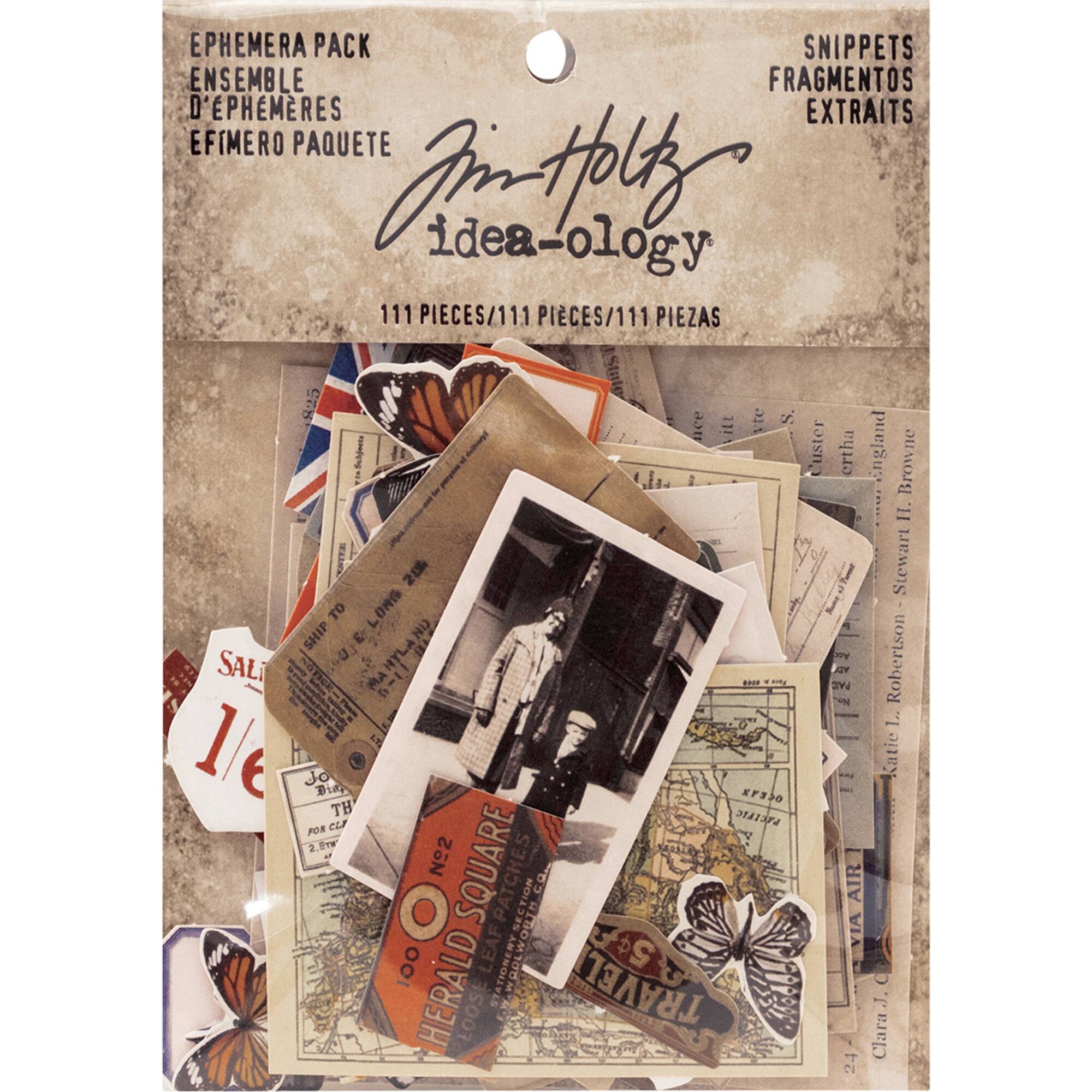 Idea-Ology Ephemera Snippets 111/Pkg-